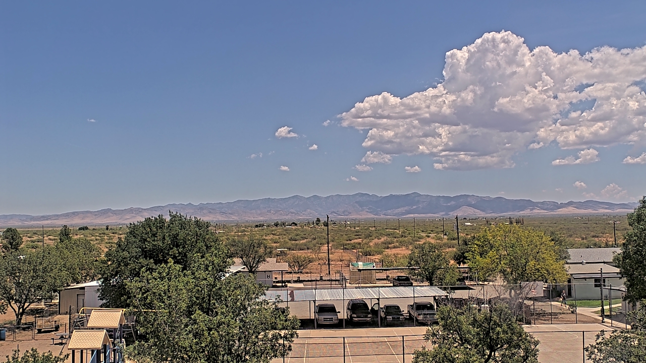 Thumbnail for current weather camera view from Ash Creek ES in Pearce, Arizona
