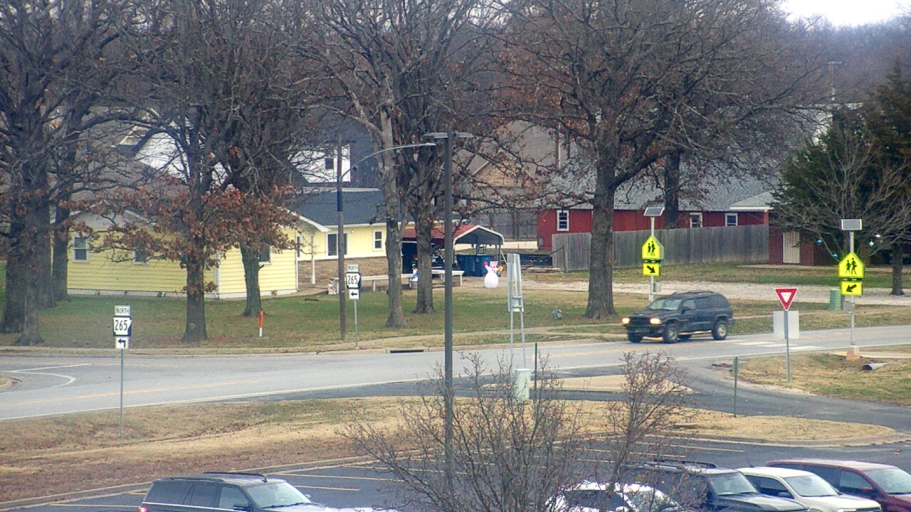 Thumbnail for current weather camera view from Pea Ridge HS in Pea Ridge, Arkansas