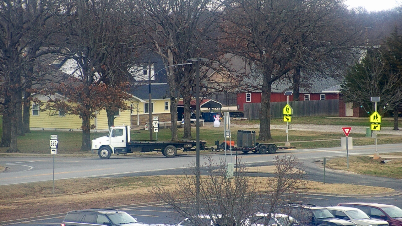 Thumbnail for current weather camera view from Pea Ridge HS in Pea Ridge, Arkansas