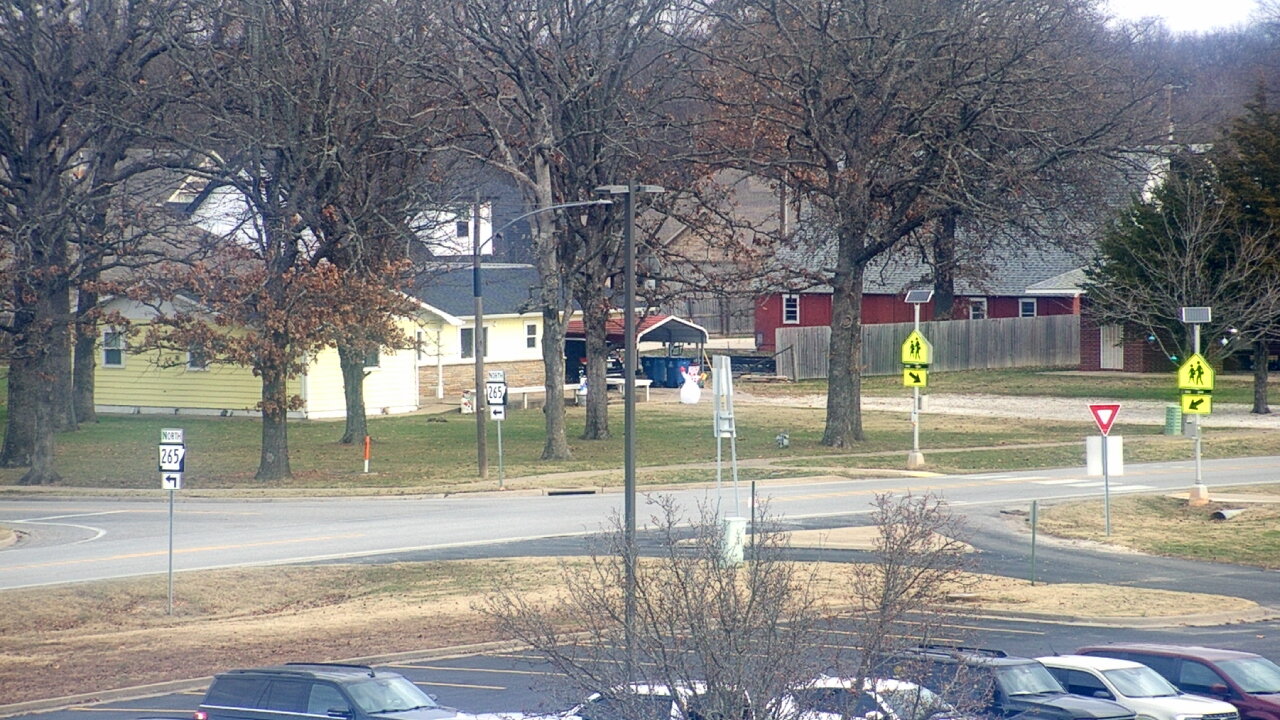 Thumbnail for current weather camera view from Pea Ridge HS in Pea Ridge, Arkansas