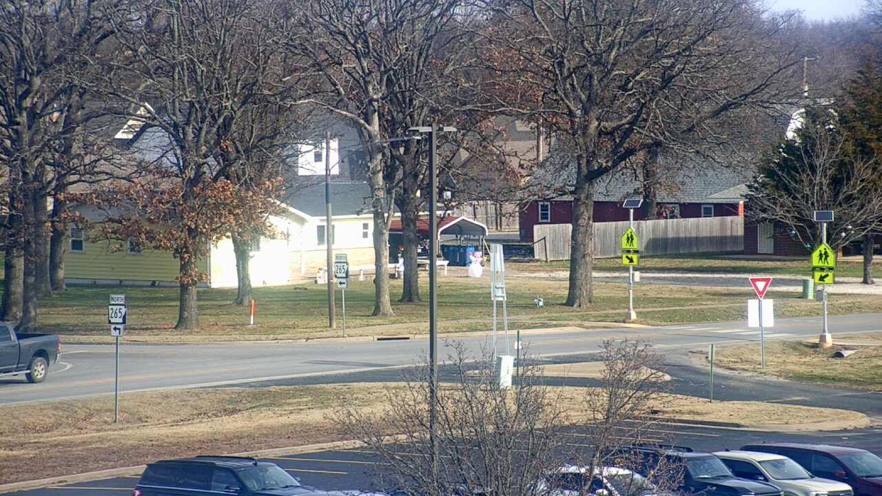 Thumbnail for current weather camera view from Pea Ridge HS in Pea Ridge, Arkansas
