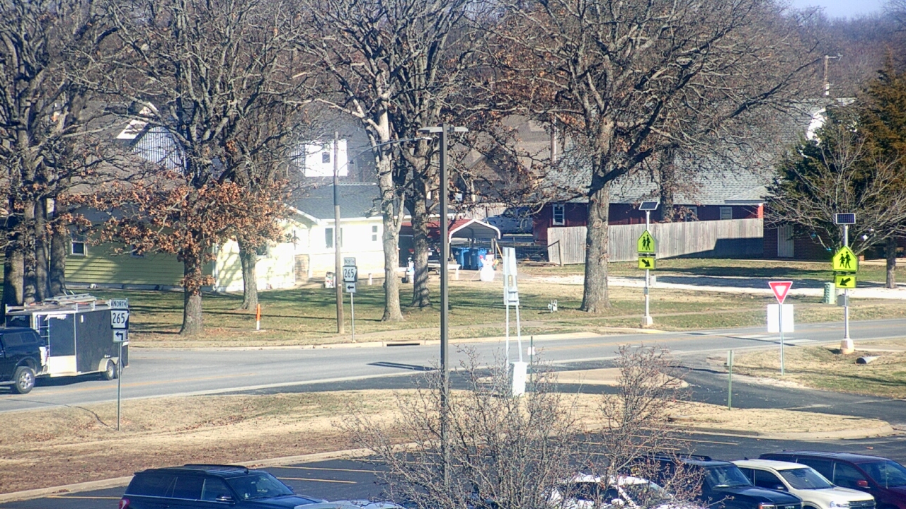 Thumbnail for current weather camera view from Pea Ridge HS in Pea Ridge, Arkansas