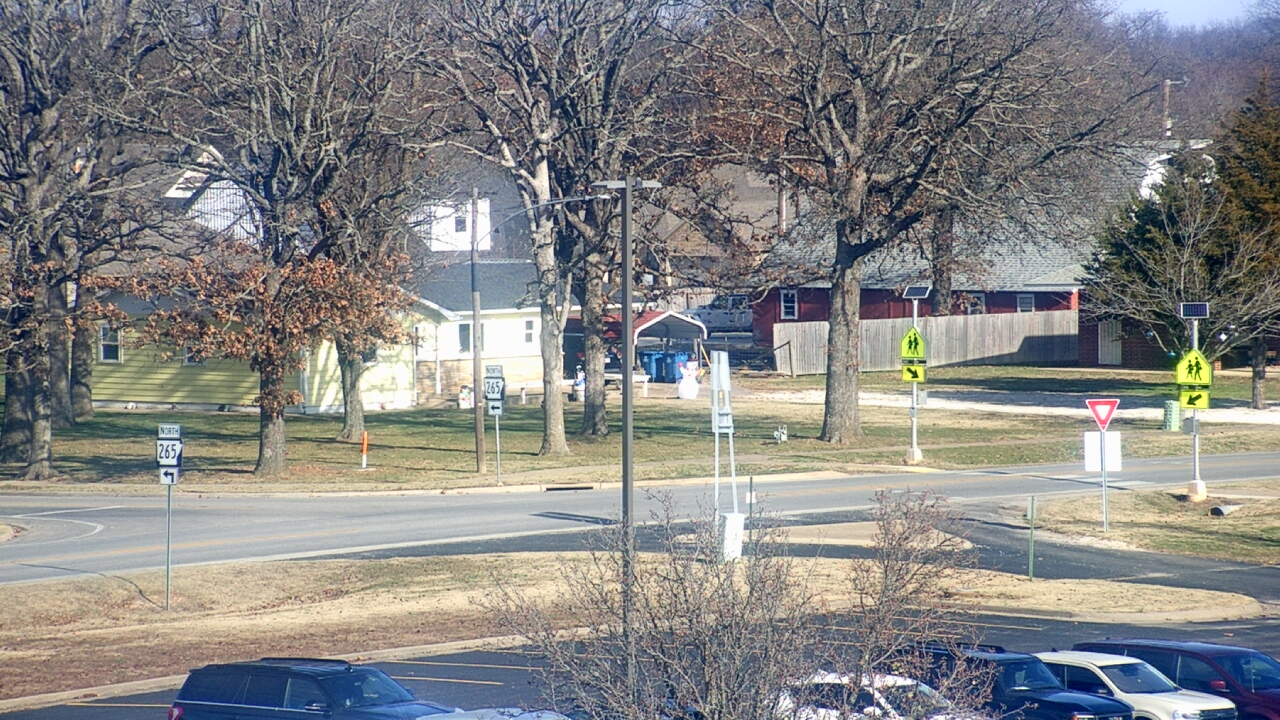 Thumbnail for current weather camera view from Pea Ridge HS in Pea Ridge, Arkansas