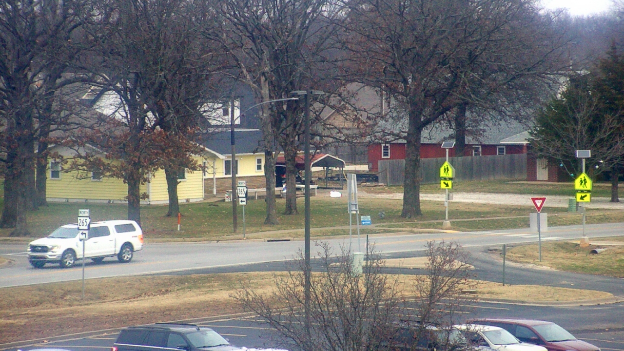 Thumbnail for current weather camera view from Pea Ridge HS in Pea Ridge, Arkansas