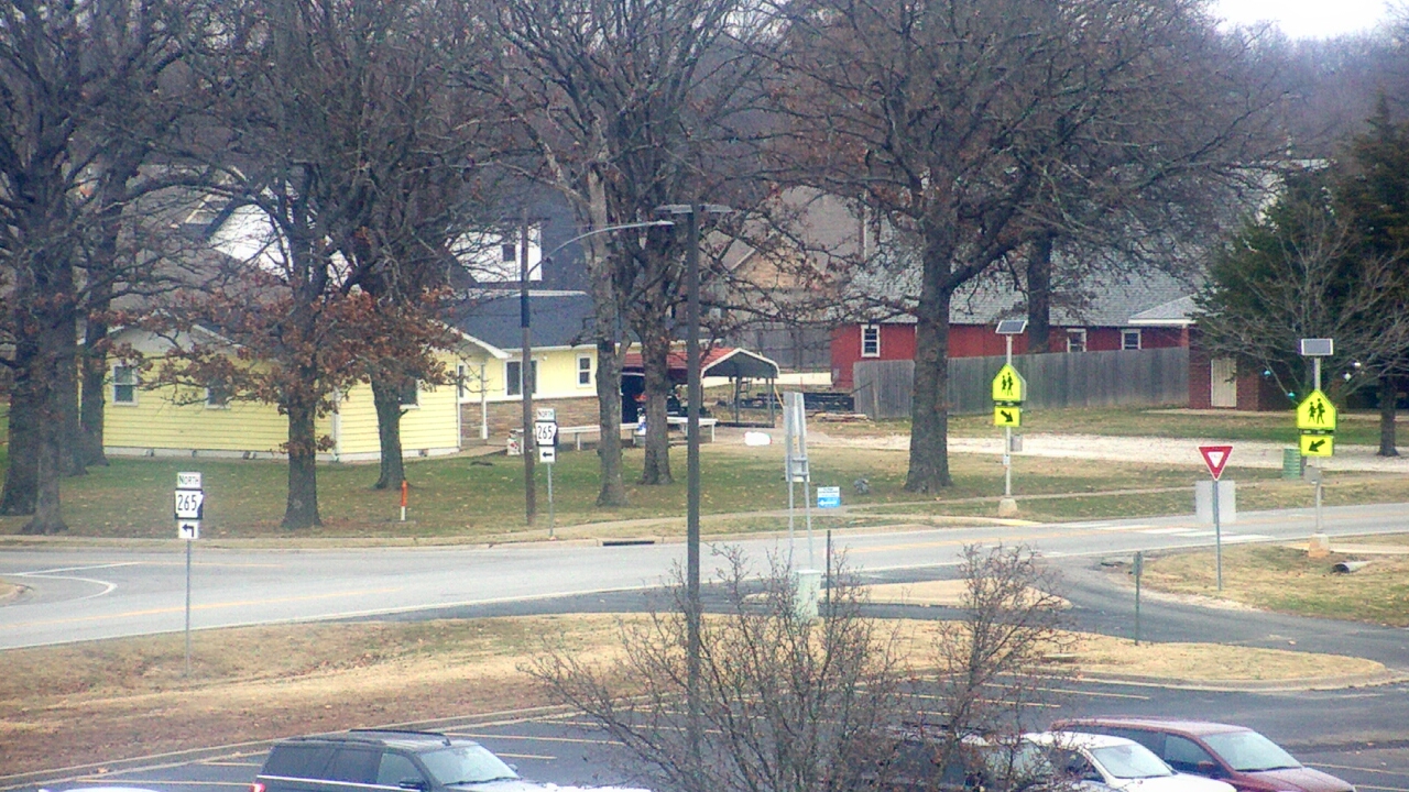 Thumbnail for current weather camera view from Pea Ridge HS in Pea Ridge, Arkansas