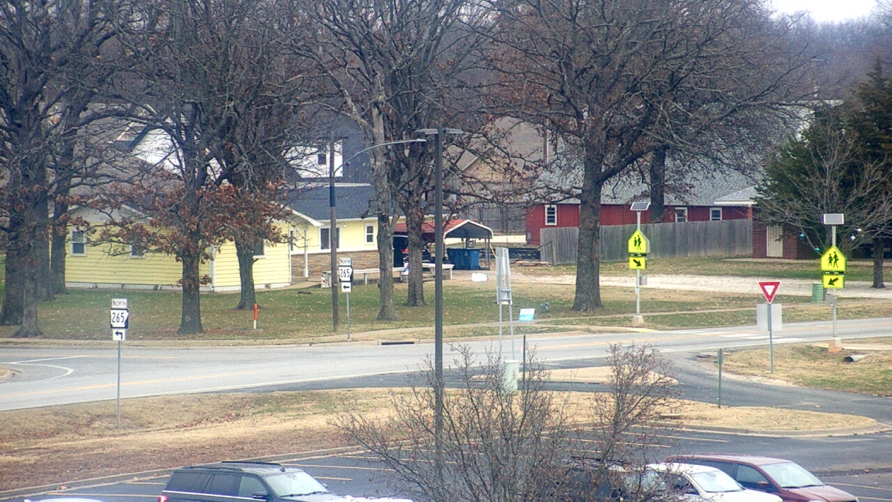 Thumbnail for current weather camera view from Pea Ridge HS in Pea Ridge, Arkansas