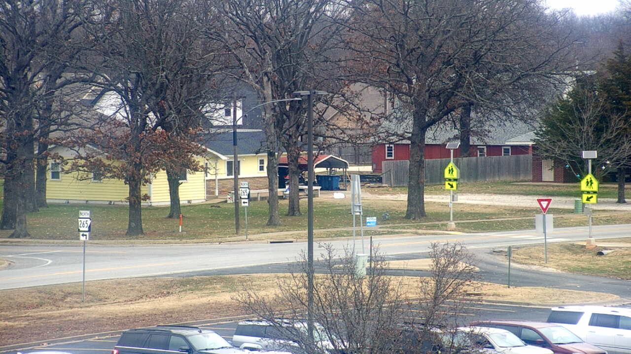 Thumbnail for current weather camera view from Pea Ridge HS in Pea Ridge, Arkansas