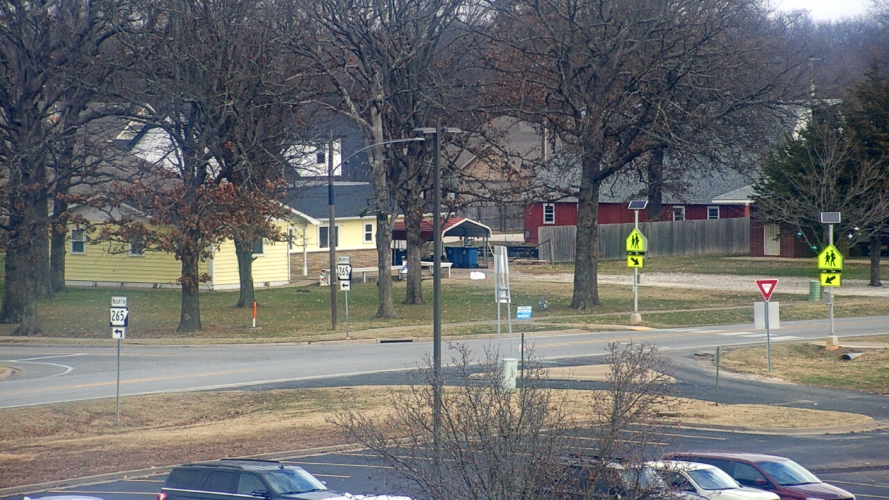 Thumbnail for current weather camera view from Pea Ridge HS in Pea Ridge, Arkansas