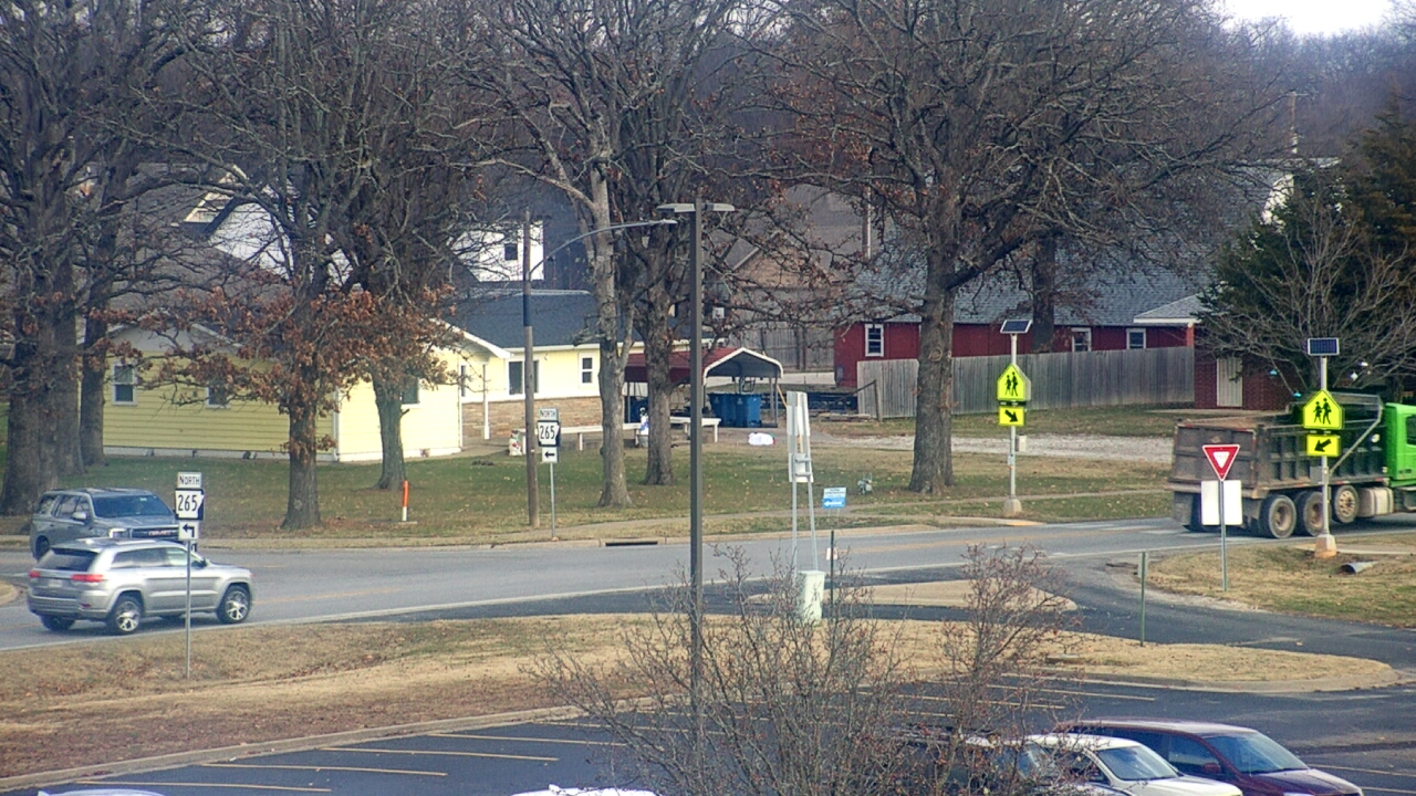 Thumbnail for current weather camera view from Pea Ridge HS in Pea Ridge, Arkansas