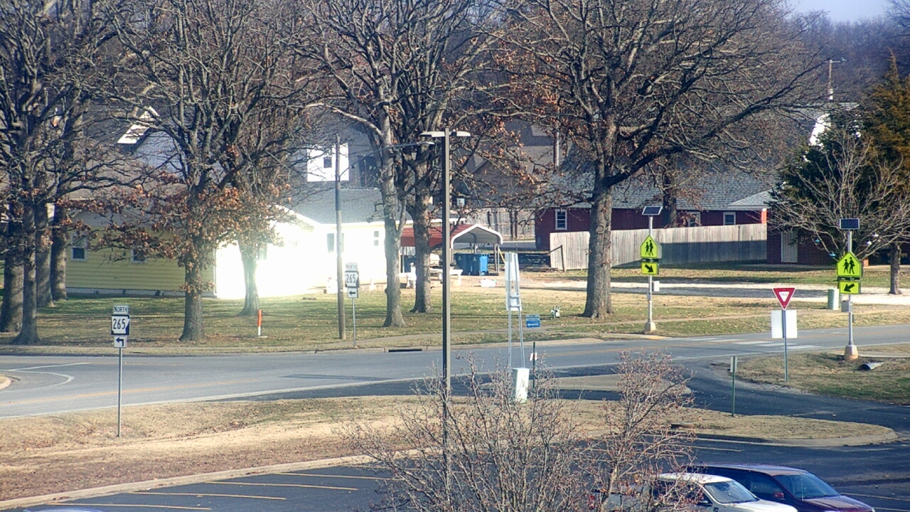 Thumbnail for current weather camera view from Pea Ridge HS in Pea Ridge, Arkansas