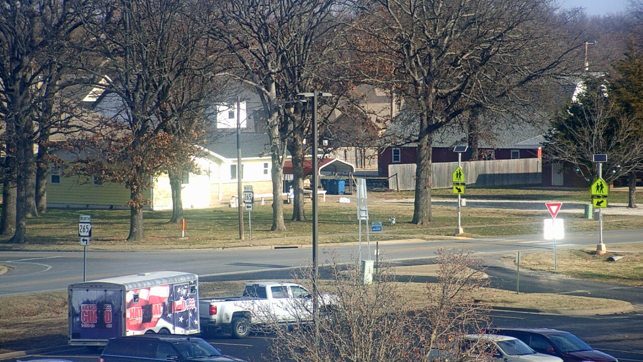 Thumbnail for current weather camera view from Pea Ridge HS in Pea Ridge, Arkansas