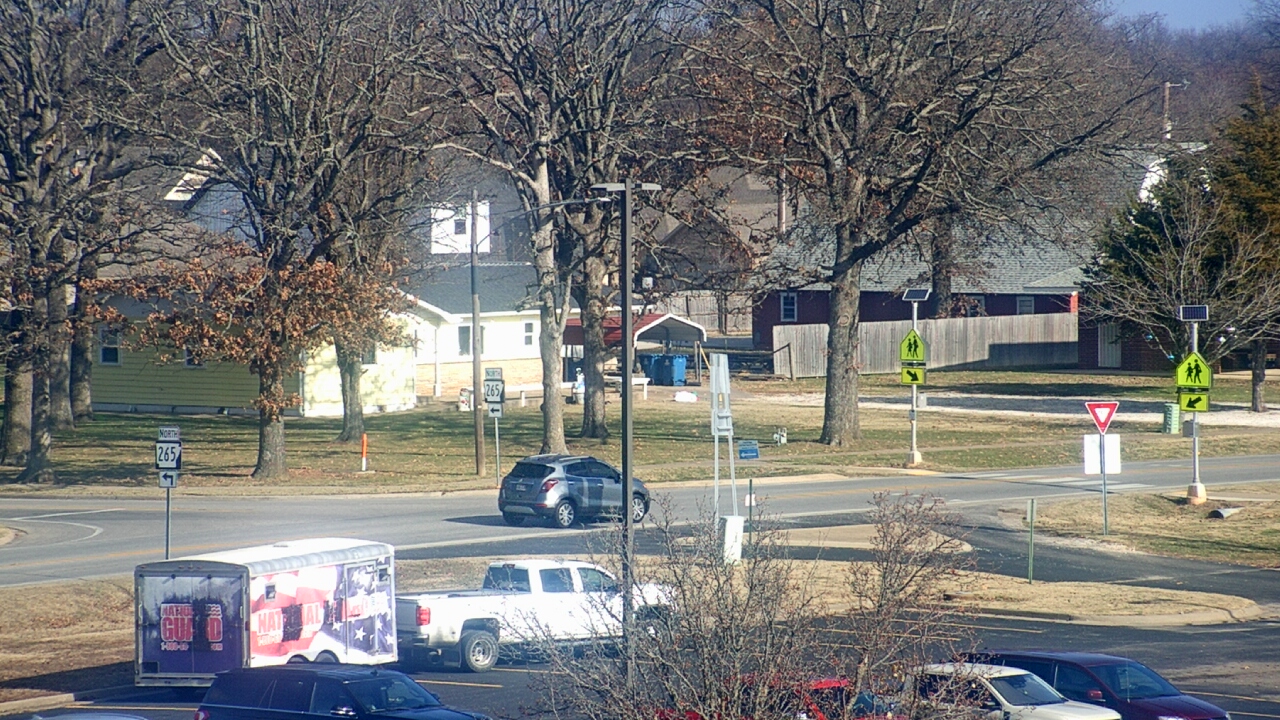 Thumbnail for current weather camera view from Pea Ridge HS in Pea Ridge, Arkansas