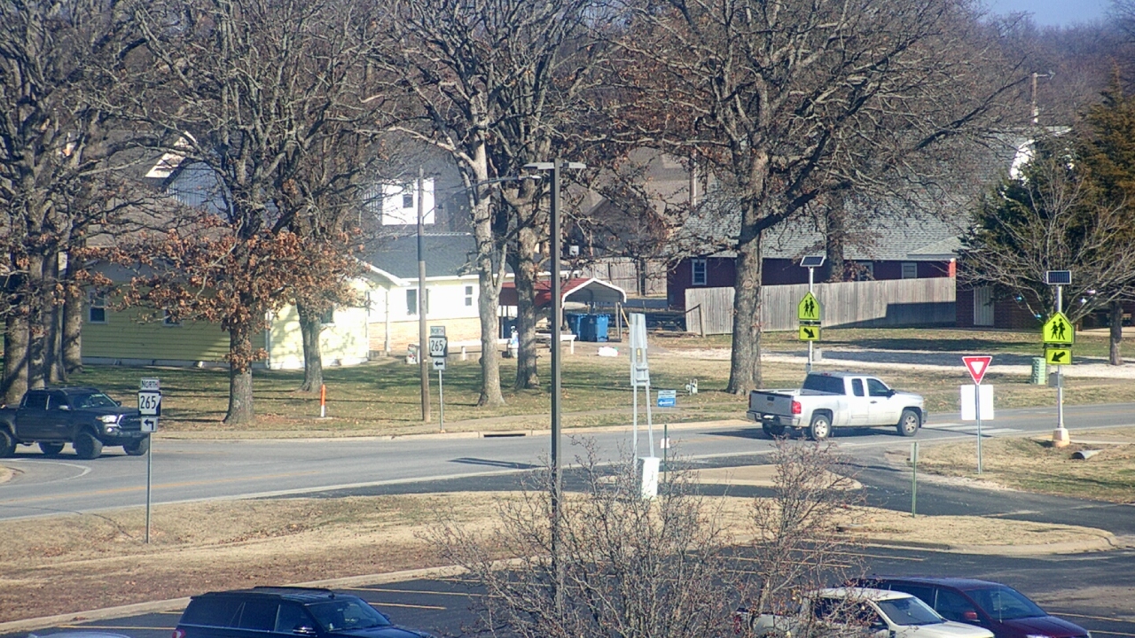 Thumbnail for current weather camera view from Pea Ridge HS in Pea Ridge, Arkansas