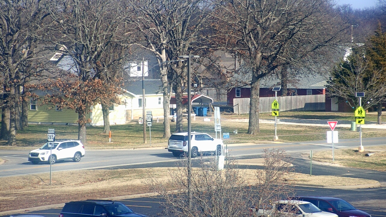 Thumbnail for current weather camera view from Pea Ridge HS in Pea Ridge, Arkansas