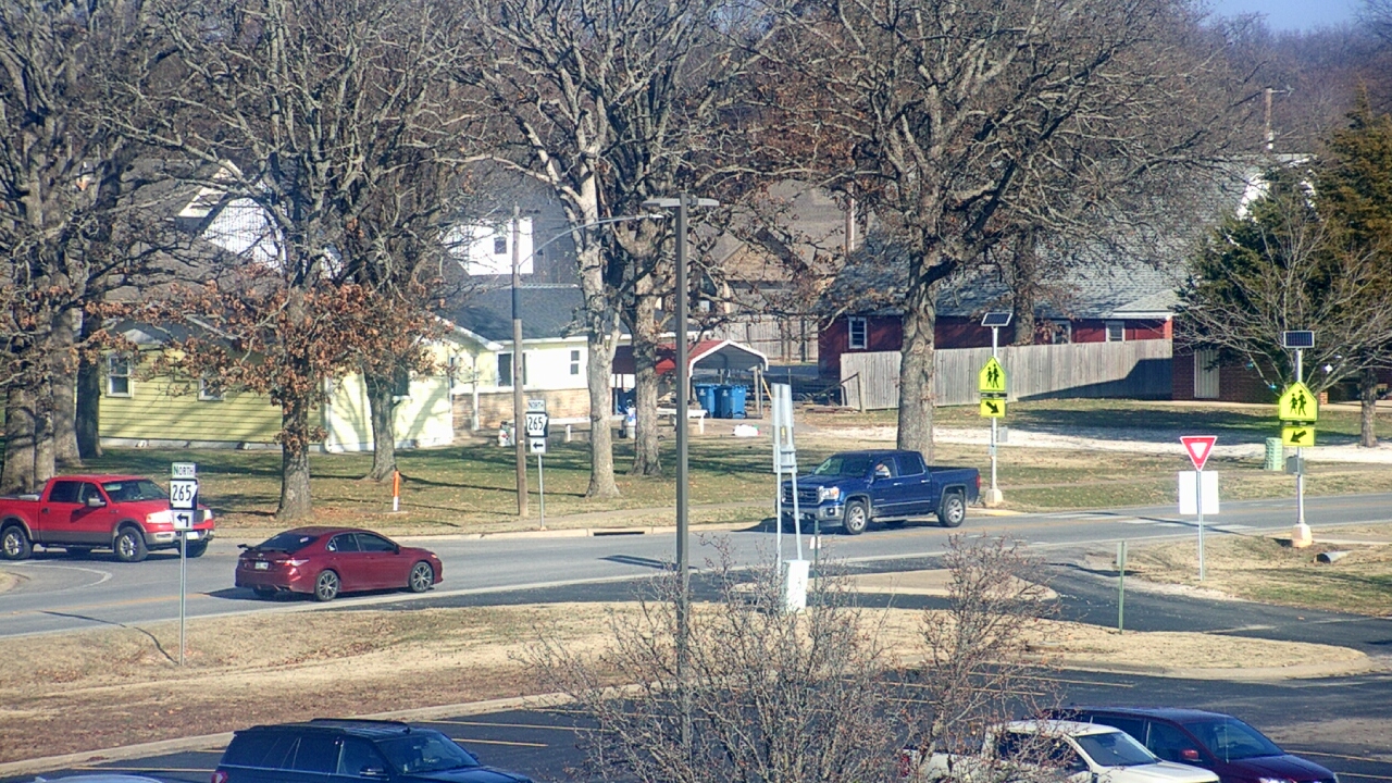 Thumbnail for current weather camera view from Pea Ridge HS in Pea Ridge, Arkansas