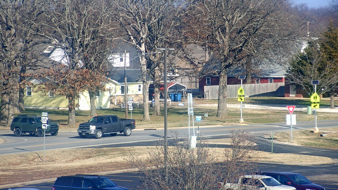 Thumbnail for current weather camera view from Pea Ridge HS in Pea Ridge, Arkansas