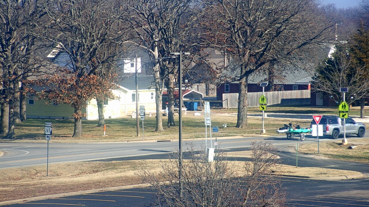 Thumbnail for current weather camera view from Pea Ridge HS in Pea Ridge, Arkansas