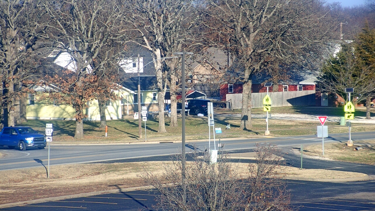 Thumbnail for current weather camera view from Pea Ridge HS in Pea Ridge, Arkansas