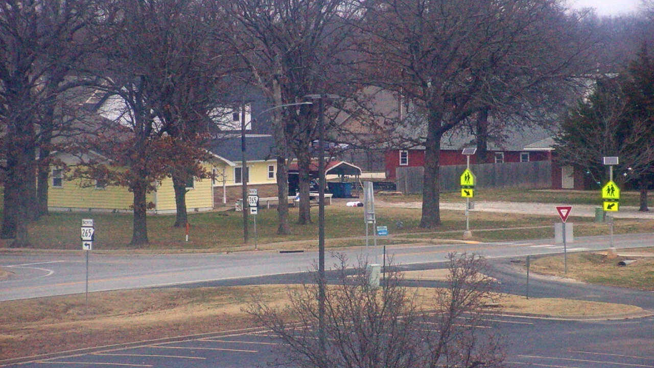 Thumbnail for current weather camera view from Pea Ridge HS in Pea Ridge, Arkansas