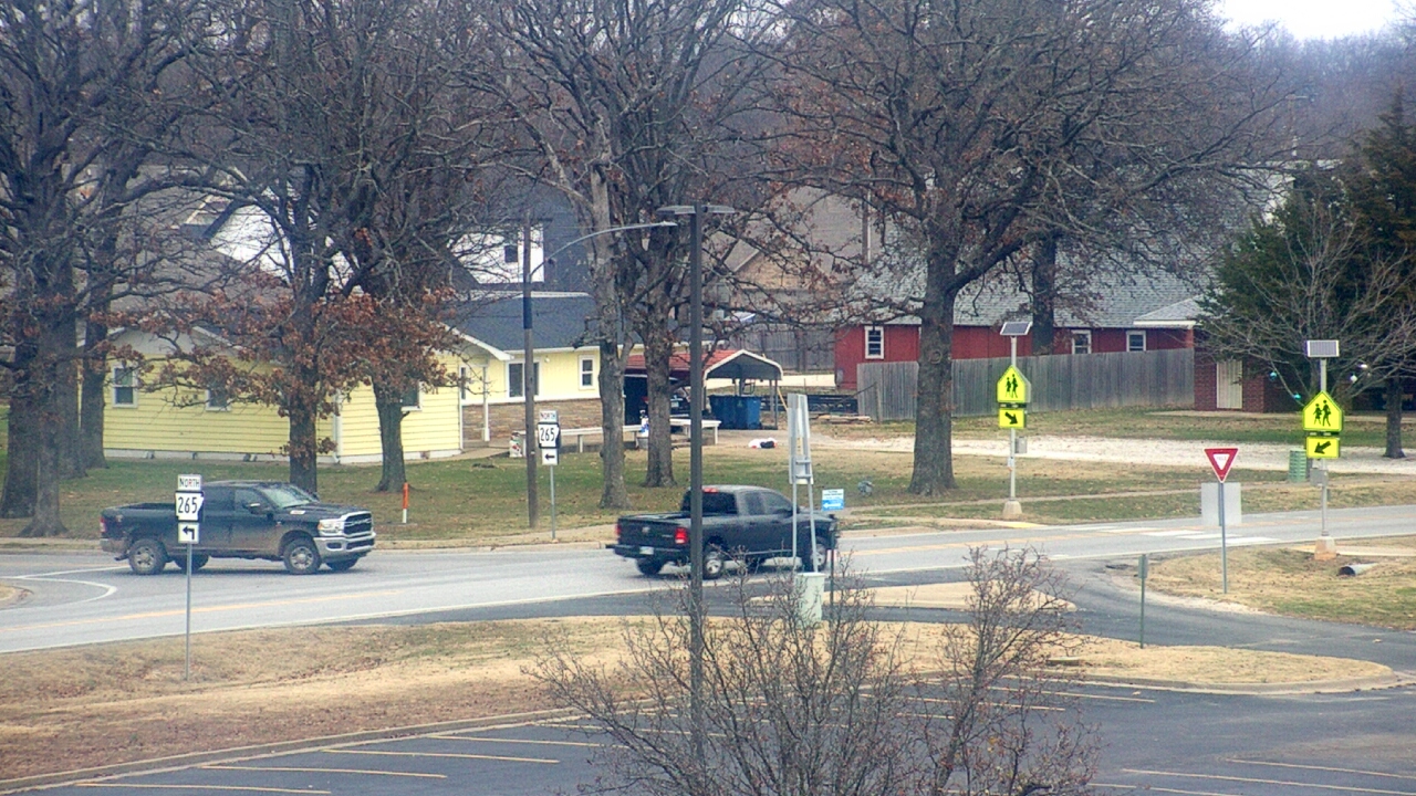 Thumbnail for current weather camera view from Pea Ridge HS in Pea Ridge, Arkansas