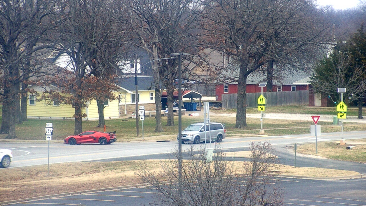 Thumbnail for current weather camera view from Pea Ridge HS in Pea Ridge, Arkansas