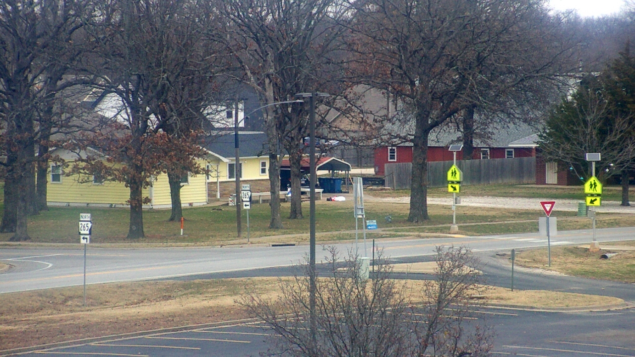 Thumbnail for current weather camera view from Pea Ridge HS in Pea Ridge, Arkansas