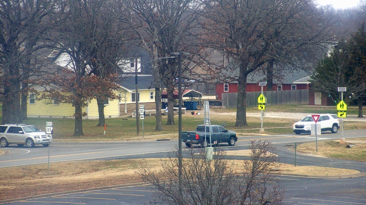 Thumbnail for current weather camera view from Pea Ridge HS in Pea Ridge, Arkansas