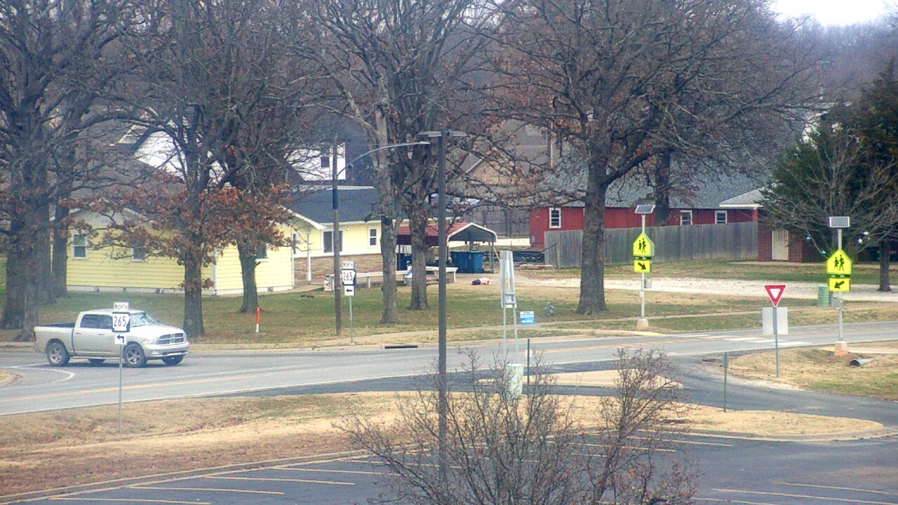 Thumbnail for current weather camera view from Pea Ridge HS in Pea Ridge, Arkansas