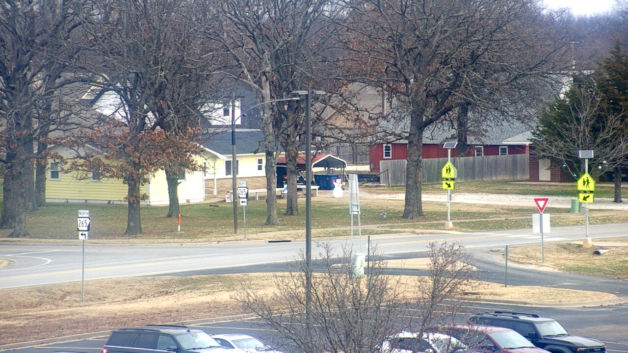 Thumbnail for current weather camera view from Pea Ridge HS in Pea Ridge, Arkansas