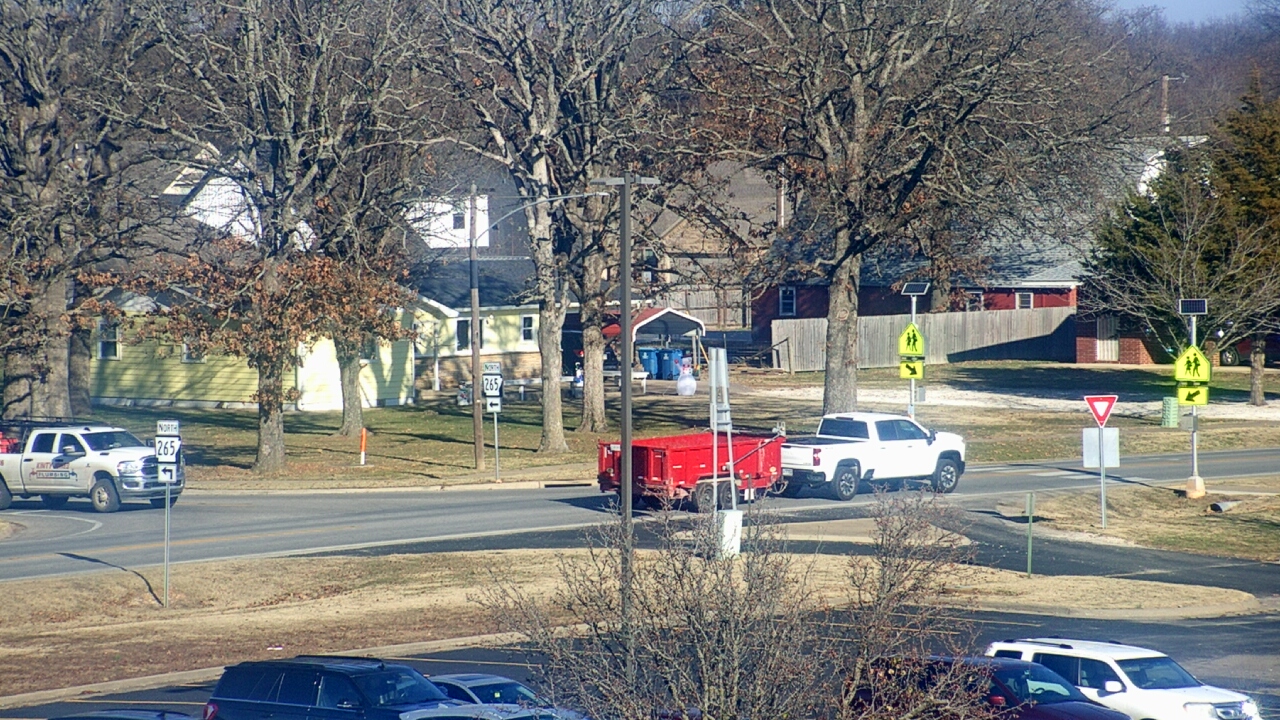 Thumbnail for current weather camera view from Pea Ridge HS in Pea Ridge, Arkansas