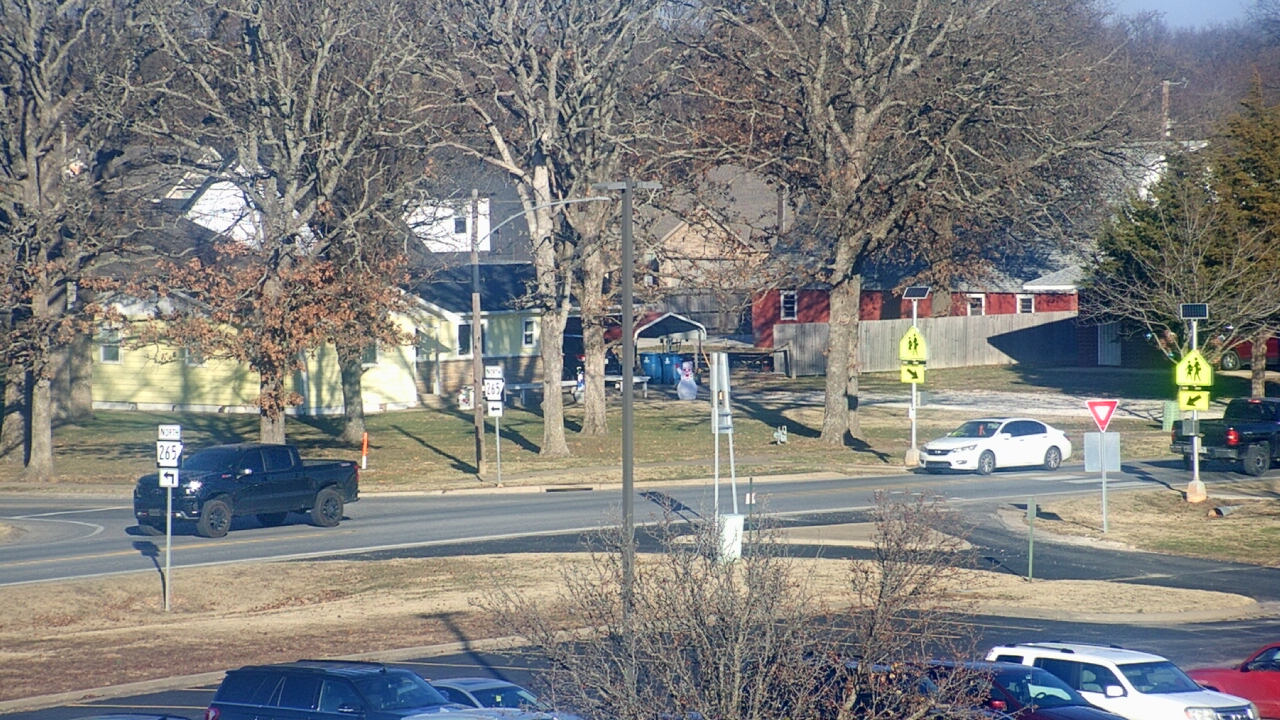 Thumbnail for current weather camera view from Pea Ridge HS in Pea Ridge, Arkansas