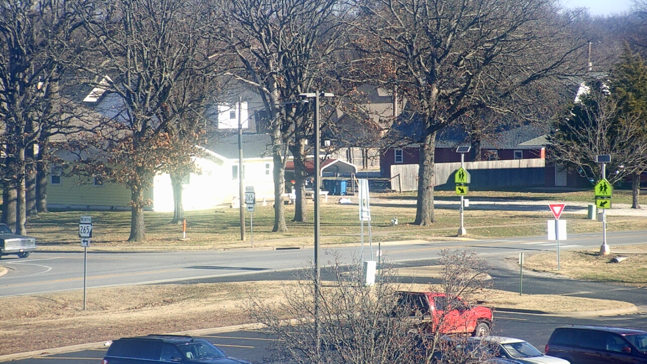 Thumbnail for current weather camera view from Pea Ridge HS in Pea Ridge, Arkansas