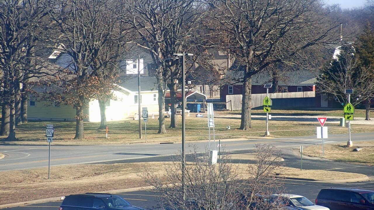 Thumbnail for current weather camera view from Pea Ridge HS in Pea Ridge, Arkansas