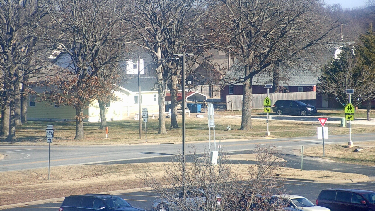 Thumbnail for current weather camera view from Pea Ridge HS in Pea Ridge, Arkansas