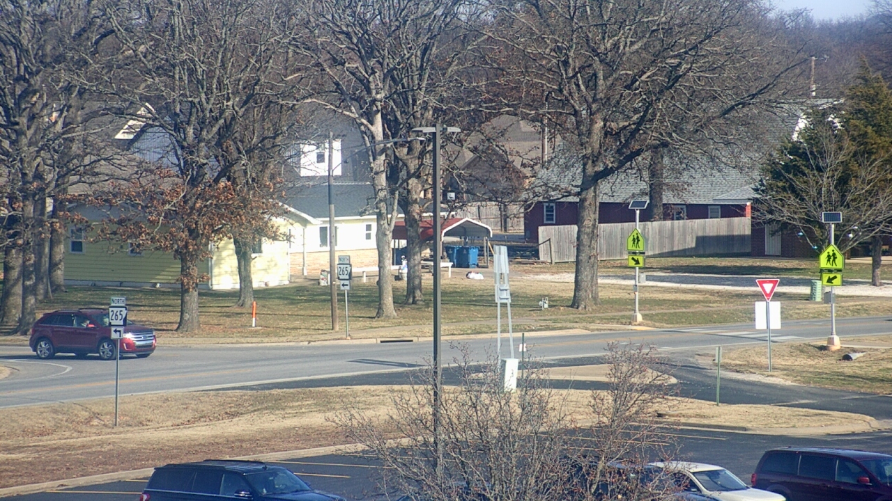 Thumbnail for current weather camera view from Pea Ridge HS in Pea Ridge, Arkansas