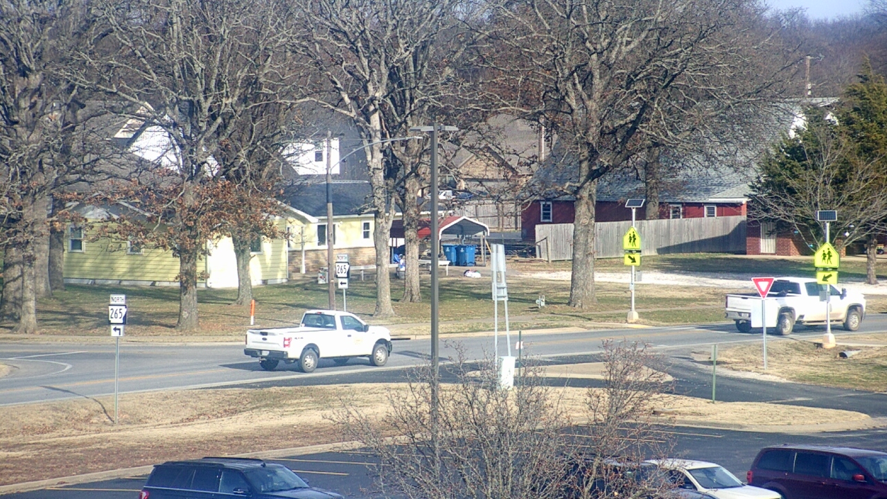 Thumbnail for current weather camera view from Pea Ridge HS in Pea Ridge, Arkansas