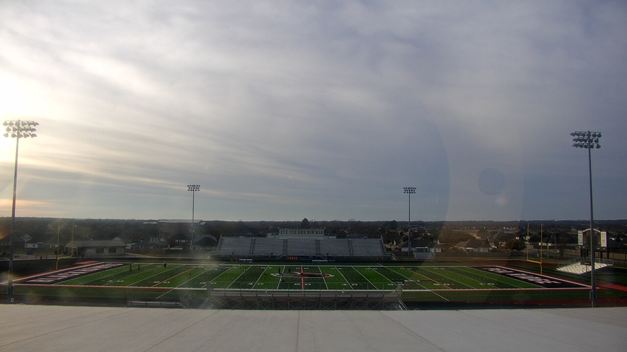 Thumbnail for current weather camera view from Pea Ridge HS in Pea Ridge, Arkansas