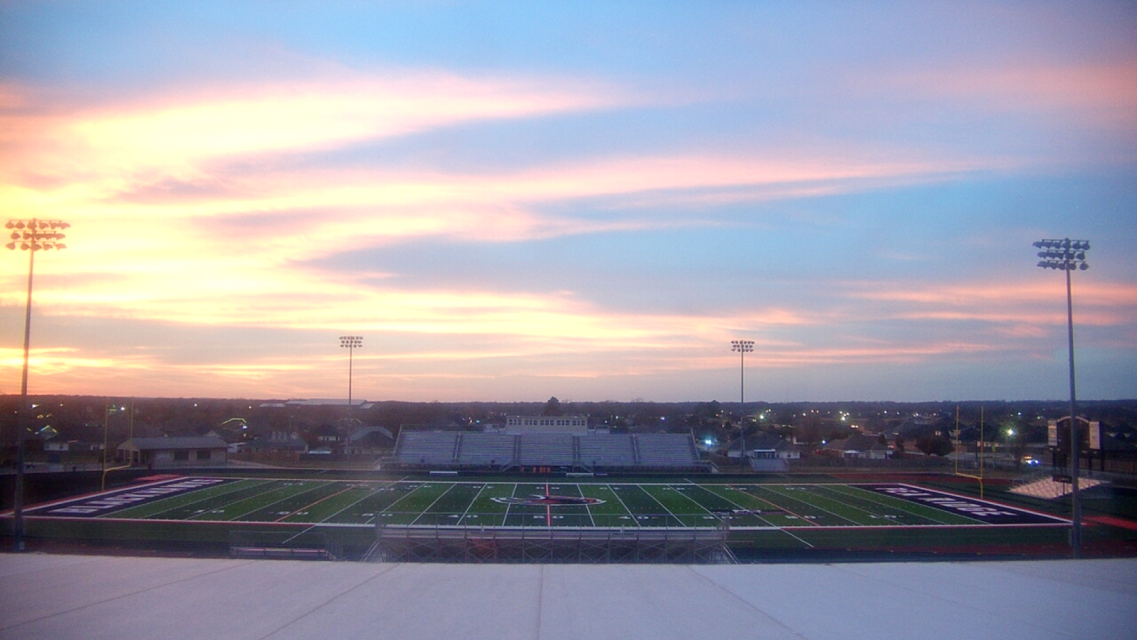 Thumbnail for current weather camera view from Pea Ridge HS in Pea Ridge, Arkansas