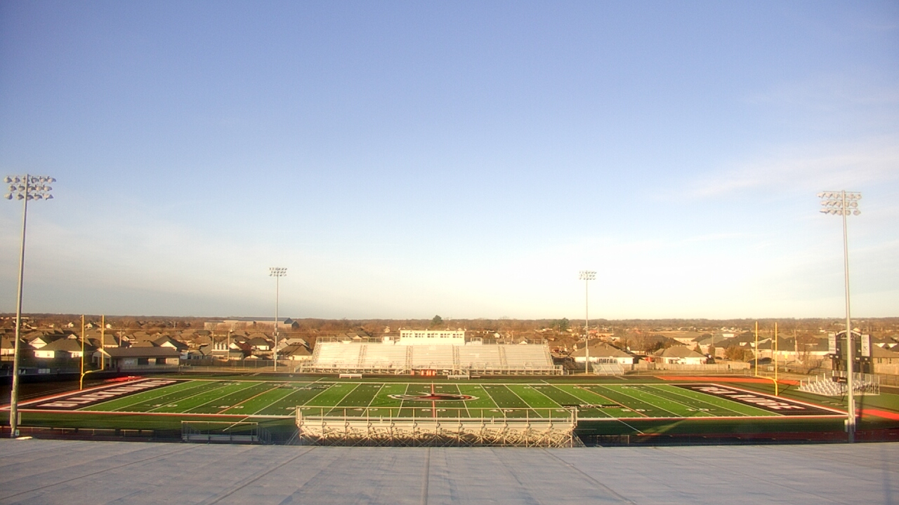 Thumbnail for current weather camera view from Pea Ridge HS in Pea Ridge, Arkansas