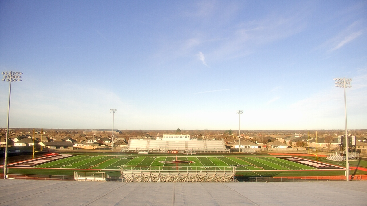 Thumbnail for current weather camera view from Pea Ridge HS in Pea Ridge, Arkansas