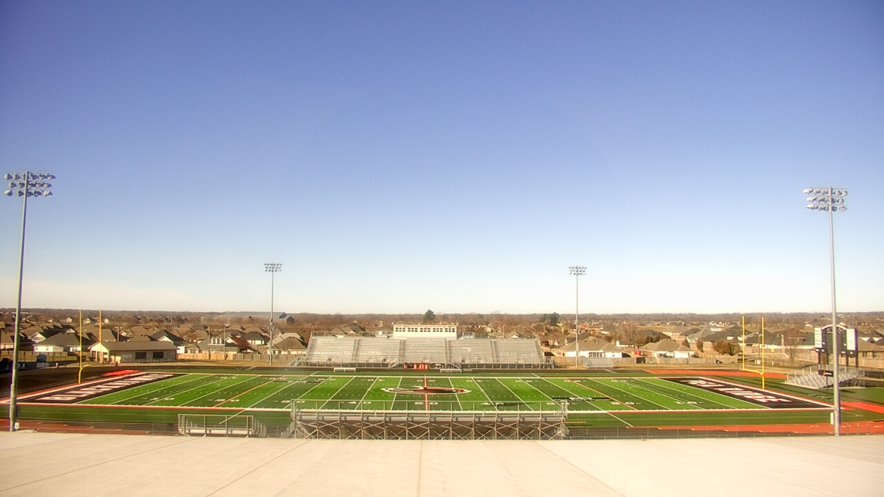 Thumbnail for current weather camera view from Pea Ridge HS in Pea Ridge, Arkansas