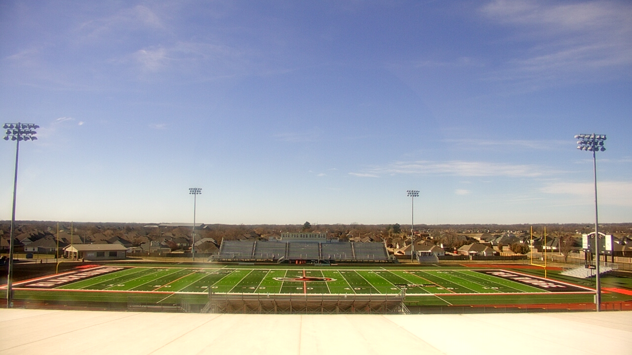 Thumbnail for current weather camera view from Pea Ridge HS in Pea Ridge, Arkansas