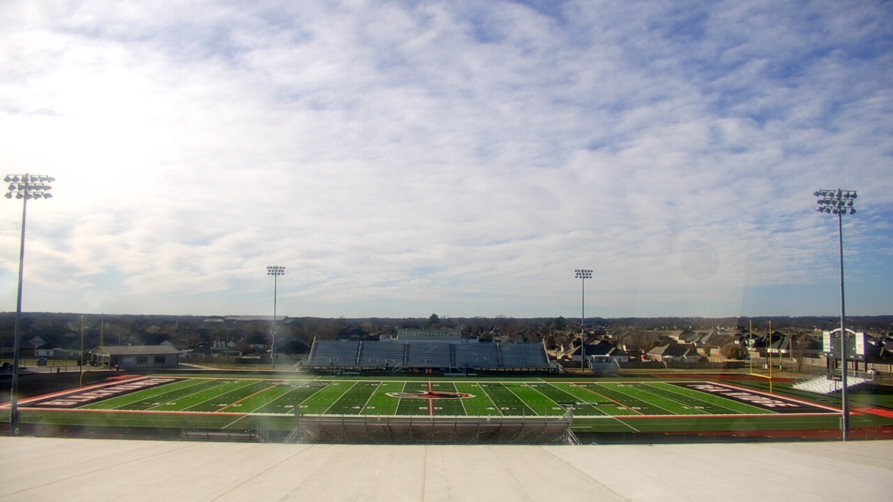Thumbnail for current weather camera view from Pea Ridge HS in Pea Ridge, Arkansas