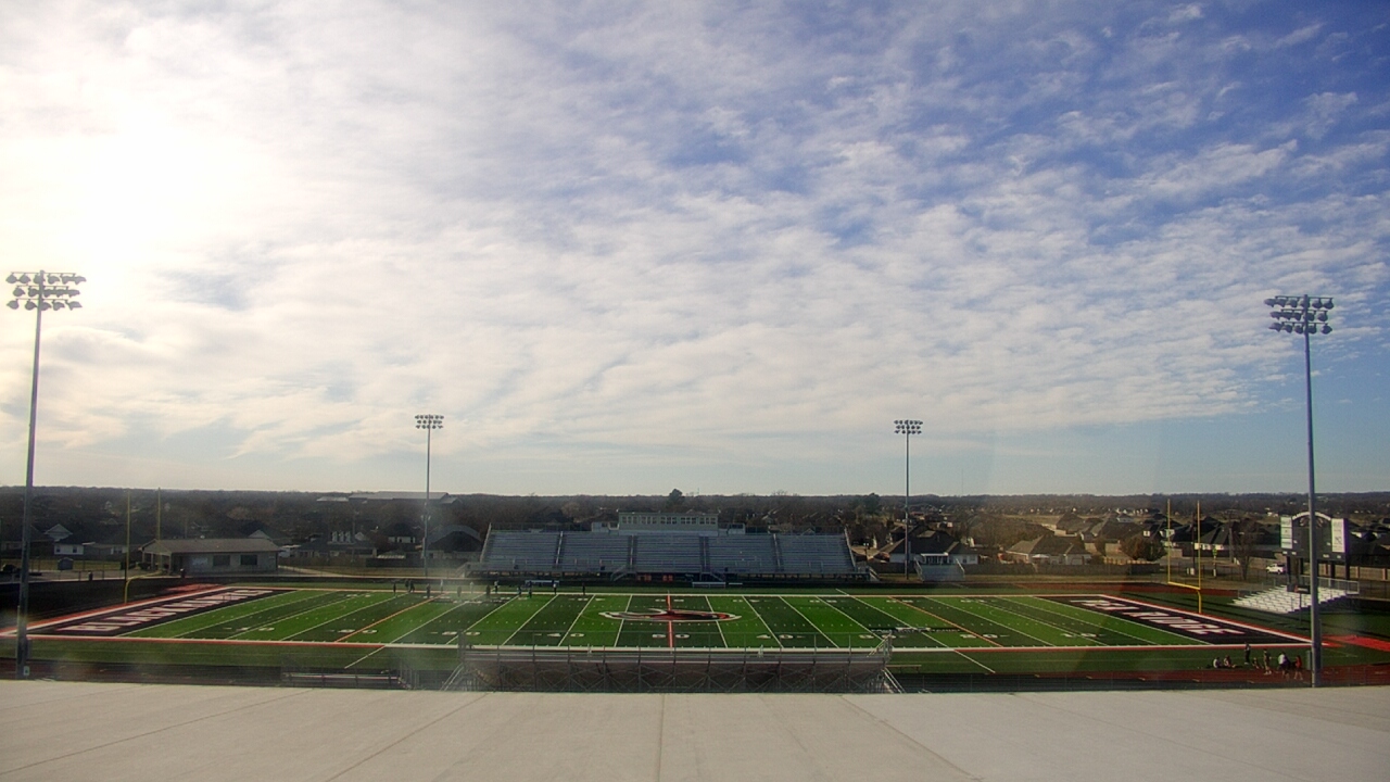 Thumbnail for current weather camera view from Pea Ridge HS in Pea Ridge, Arkansas