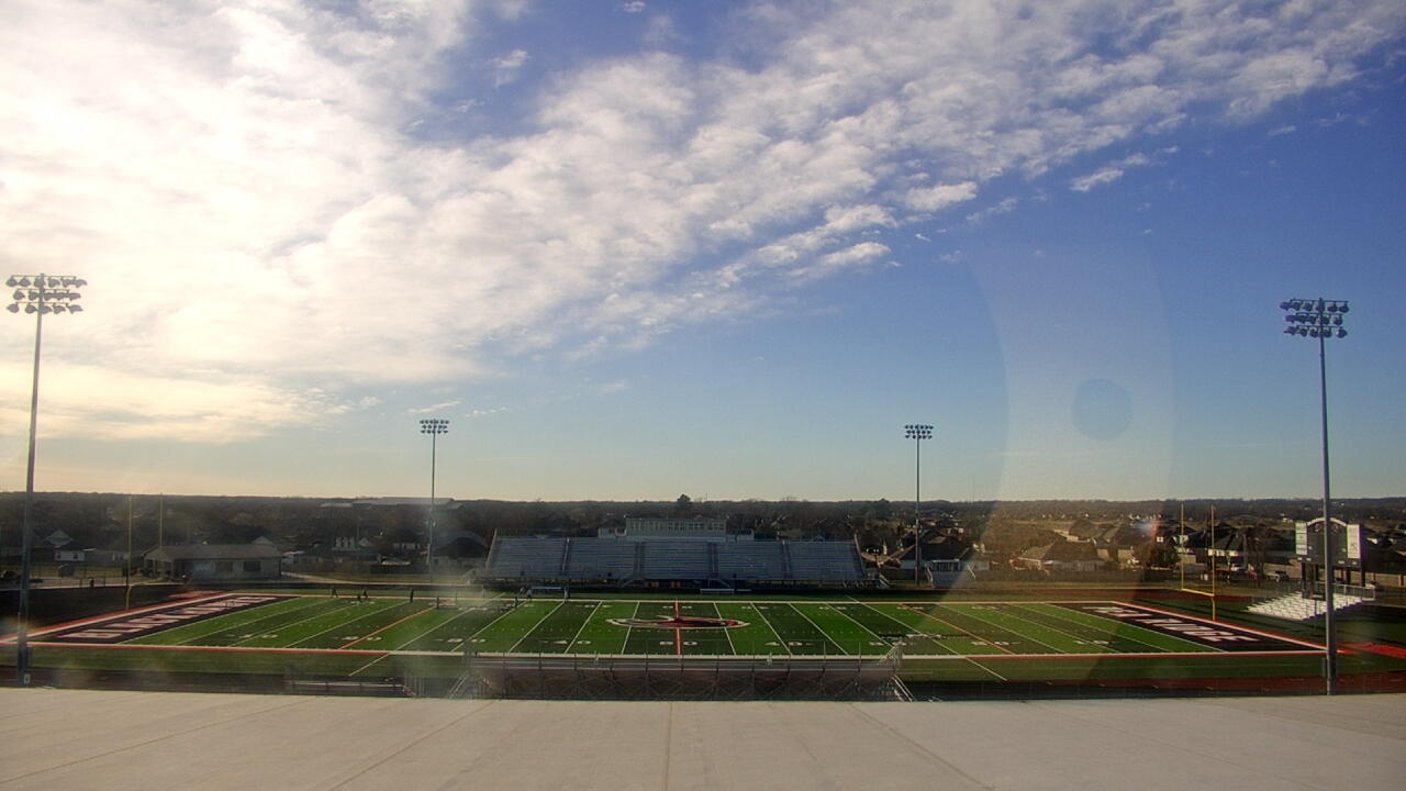Thumbnail for current weather camera view from Pea Ridge HS in Pea Ridge, Arkansas