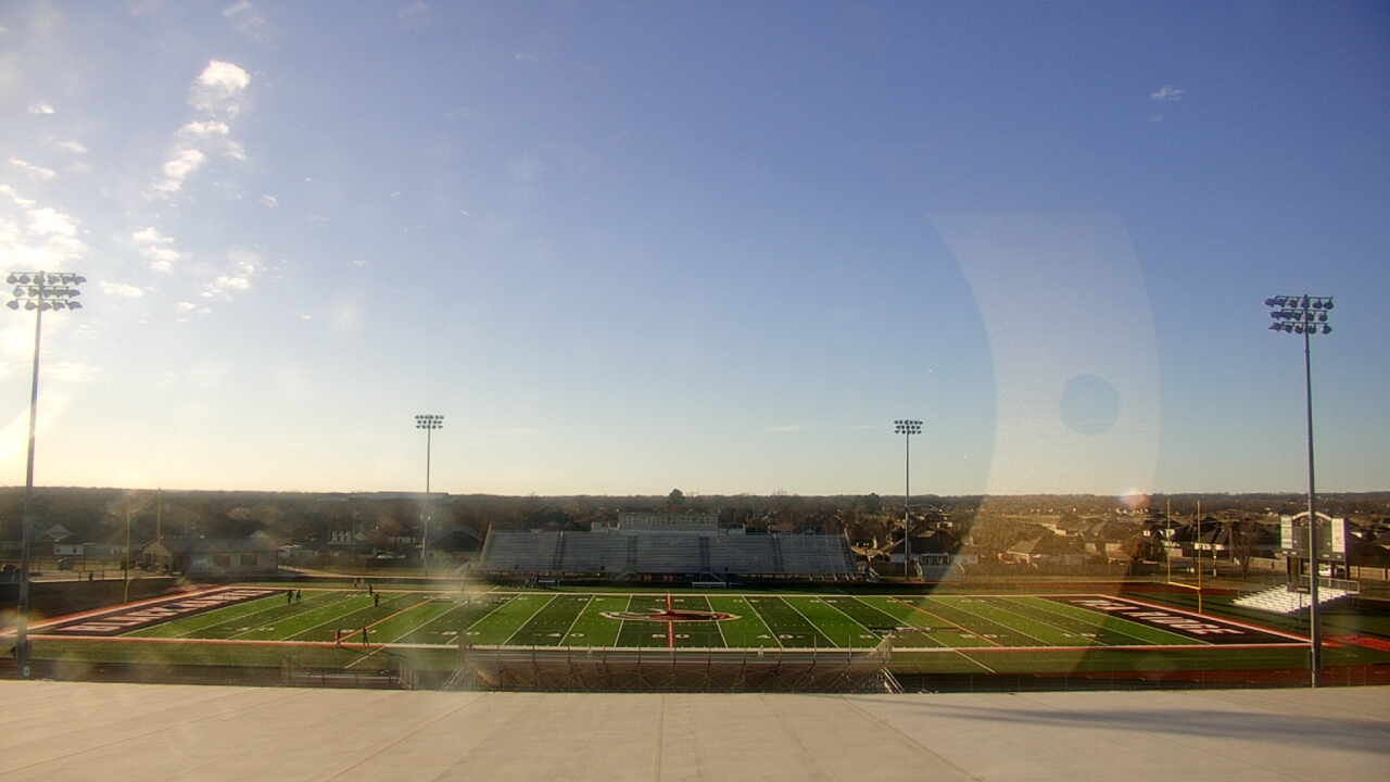 Thumbnail for current weather camera view from Pea Ridge HS in Pea Ridge, Arkansas