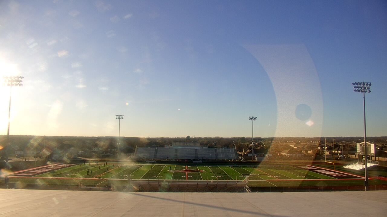 Thumbnail for current weather camera view from Pea Ridge HS in Pea Ridge, Arkansas