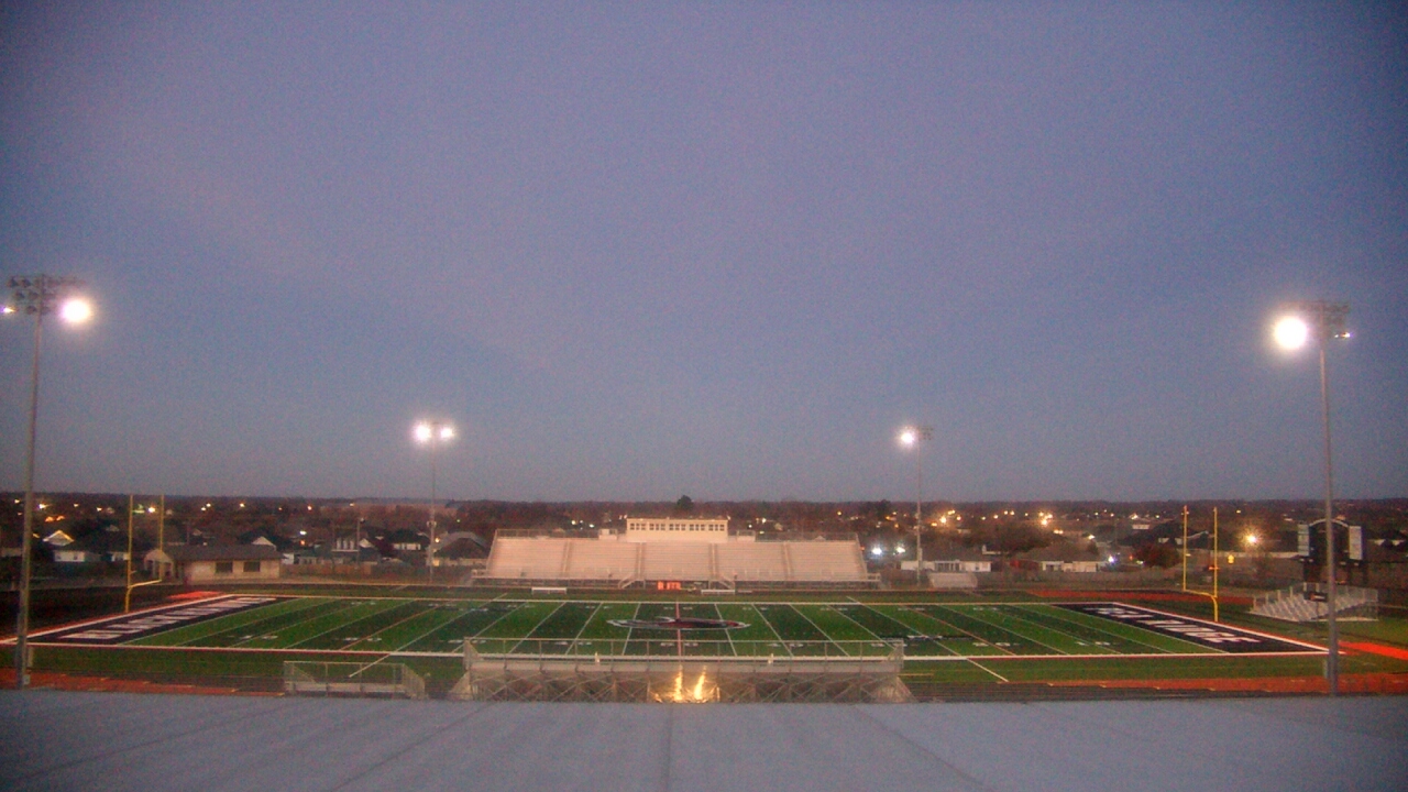 Thumbnail for current weather camera view from Pea Ridge HS in Pea Ridge, Arkansas