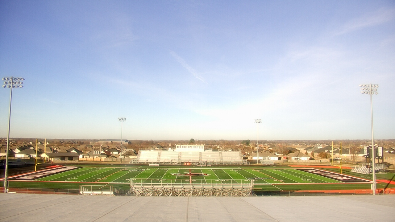Thumbnail for current weather camera view from Pea Ridge HS in Pea Ridge, Arkansas