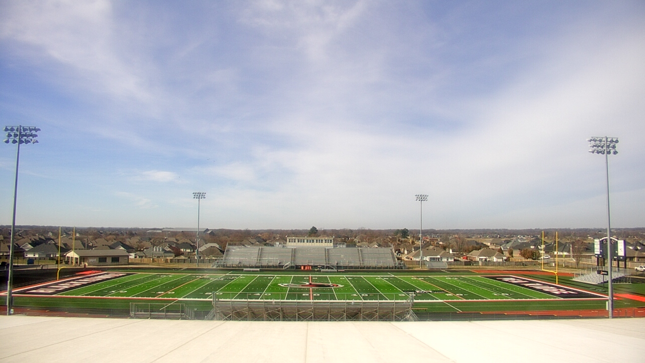 Thumbnail for current weather camera view from Pea Ridge HS in Pea Ridge, Arkansas